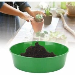 Tamis De Jardin Tamis De Sol Maille En Plastique Succulentes Outil De Tamis De Gravier 20.8*18.4cm Fontainebleau 2Pcs Vert 9 Tamis De Jardin Tamis De Sol Maille En Plastique Succulentes Outil De Tamis De Gravier 20.8*18.4cm Fontainebleau 2Pcs Vert -Outil de travail du sol Soldes 45790489 3