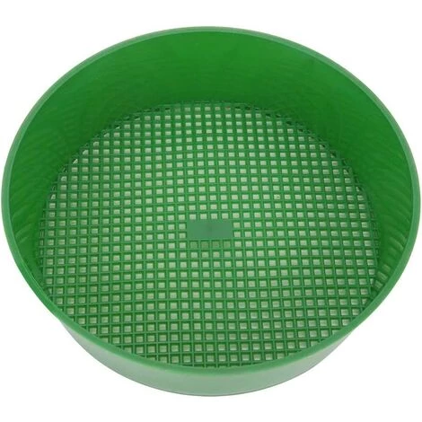 Tamis De Jardin Tamis De Sol Maille En Plastique Succulentes Outil De Tamis De Gravier 20.8*18.4cm Fontainebleau 2Pcs Vert 7 Tamis De Jardin Tamis De Sol Maille En Plastique Succulentes Outil De Tamis De Gravier 20.8*18.4cm Fontainebleau 2Pcs Vert – Image 5