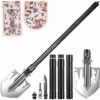 HIGHSAM Pelle De Camping 76cm Multifonction Pelle Pliante Adaptée Au à La Survie à La Randonnée Et Au Jardinage -Outil de travail du sol Soldes 47742861 1