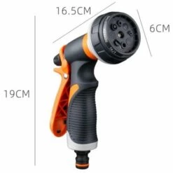 Tuyau D'arrosage Pistolet De Pulvérisation Buse De Pulvérisation Ensemble De 8 Pistolets D'arrosage à Jet Réglable Buse De Pulvérisation Haute Pression De Pour Pelouse Et Jardin Fontainebleau -Outil de travail du sol Soldes 48410244 2