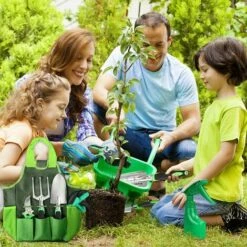 FREOSEN Outils De Jardinage ,9 En 1 Kits De Jardinage Outils De Bonsaï Pour Le Soin Des Plantes D'intérieur Et D'extérieur, Cadeau De Jardin -Outil de travail du sol Soldes 49149583 4