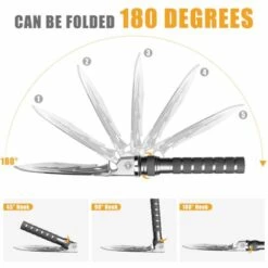 Brace Master Pelle Pliante Pelle De Camping Multifonctionnelle Pelle De Survie En Plein Air Pelle Militaire Facile à Transporter Et Réglable Pour Le Camping, L'extérieur, Le Jardin, La Randonnée (simple) 10 Brace Master Pelle Pliante Pelle De Camping Multifonctionnelle Pelle De Survie En Plein Air Pelle Militaire Facile à Transporter Et Réglable Pour Le Camping, L'extérieur, Le Jardin, La Randonnée (simple) -Outil de travail du sol Soldes 50146938 4