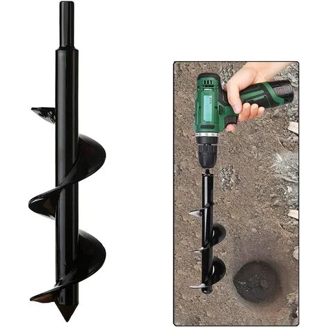 CADEAU Jardin Foreuse Tige Hexagonale Acier Inoxydable Tariere Thermique Creuser Des Trous Cultiver En Profondeur Outil De Plantation Pratique Pour Fleur Planter Des Arbres Arbustes 3 CADEAU Jardin Foreuse Tige Hexagonale Acier Inoxydable Tariere Thermique Creuser Des Trous Cultiver En Profondeur Outil De Plantation Pratique Pour Fleur Planter Des Arbres Arbustes