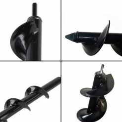 CADEAU Jardin Foreuse Tige Hexagonale Acier Inoxydable Tariere Thermique Creuser Des Trous Cultiver En Profondeur Outil De Plantation Pratique Pour Fleur Planter Des Arbres Arbustes 11 CADEAU Jardin Foreuse Tige Hexagonale Acier Inoxydable Tariere Thermique Creuser Des Trous Cultiver En Profondeur Outil De Plantation Pratique Pour Fleur Planter Des Arbres Arbustes -Outil de travail du sol Soldes 51514165 5