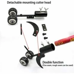 LITZEE Désherbeur Manuel Outil De Désherbage Manuel Outil De Désherbage Le Jardin Des Mauvaises Herbes Snatcher Outil De Désherbage Des Fissures Pour Le Nettoyage Entre Les Dalles,et Les Pelouses -Outil de travail du sol Soldes 51552683 3