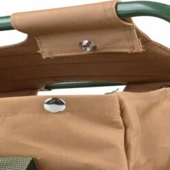 Tabouret Range Outils Pliable. Vert. Marque : Esschert Design. Réf. : GT01 - Vert -Outil de travail du sol Soldes 52046814 5