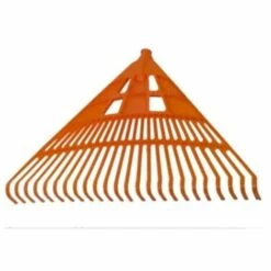 BRICOLINE 12258 Râteau à Feuilles En Plastique, 24 Dents Non Montable, Type Canadien, 61 Cm Couleur