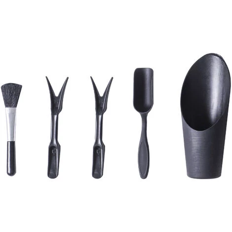 LIFCAUSAL Ensemble D'outils De Plantation De Jardin 5 PCS Bonsai Succulent Transplantation Miniature Fée Outils à Main Pour Le Bureau à Domicile 3 LIFCAUSAL Ensemble D'outils De Plantation De Jardin 5 PCS Bonsai Succulent Transplantation Miniature Fée Outils à Main Pour Le Bureau à Domicile