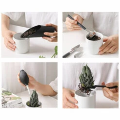 LIFCAUSAL Ensemble D'outils De Plantation De Jardin 5 PCS Bonsai Succulent Transplantation Miniature Fée Outils à Main Pour Le Bureau à Domicile 9 LIFCAUSAL Ensemble D'outils De Plantation De Jardin 5 PCS Bonsai Succulent Transplantation Miniature Fée Outils à Main Pour Le Bureau à Domicile -Outil de travail du sol Soldes 52728440 3