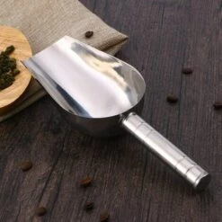 Kueatily Pelle Multifonctionnelle En Acier Inoxydable Pour La Nourriture De Votre Animal De Compagnie, Marchandises Sèches, Bonbons, Popcorn Et épices -Outil de travail du sol Soldes 53074902 3