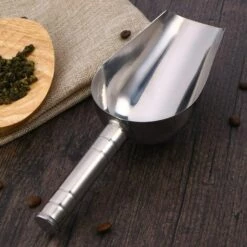 Kueatily Pelle Multifonctionnelle En Acier Inoxydable Pour La Nourriture De Votre Animal De Compagnie, Marchandises Sèches, Bonbons, Popcorn Et épices -Outil de travail du sol Soldes 53074902 4