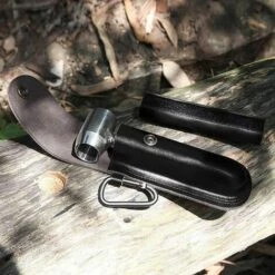 Perceuse à Tarière Manuelle - Perceuse à Main Digger Auger - Forets à Tarière D'extérieur, Outils De Survie Bushcraft Pour Hacher Les Paquets De Matériel De Camping，Starlight -Outil de travail du sol Soldes 54042735 5