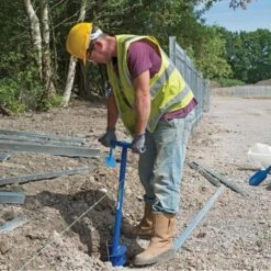 Draper Tools Tarière Pour Poteau 1070 X 155 Mm Bleu 24414 -Outil de travail du sol Soldes 5487529 4