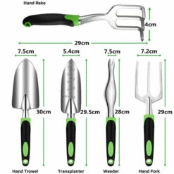 PETITES ECREVISSES Lot De 10 Outillage De Jardin Professionnel Kit Jardinage Comprend Pelle Râteau Gants Arrosoir Et Sac De Jardin -Outil de travail du sol Soldes 55495807 3