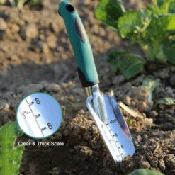 PETITES ECREVISSES 3 Pcs Outils Jardinage En Aluminium Comprend Pelle Et Râteau Outillage De Jardin Avec Poignée Antidérapante En Caoutchouc - Vert Foncé 9 PETITES ECREVISSES 3 Pcs Outils Jardinage En Aluminium Comprend Pelle Et Râteau Outillage De Jardin Avec Poignée Antidérapante En Caoutchouc - Vert Foncé -Outil de travail du sol Soldes 55495937 3