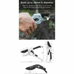 BENOBBY KIDS Sécateur à Cliquet, Sécateur à Main, Outil De Jardin, - 3 Fois Plus De Puissance De Coupe Que Les Coupe-arbres De Jardin Conventionnels. Pour Les Mains Faibles, Cadeau De Jardinage Pour Toute Occasion, Ruban, 1 Paquet 10 BENOBBY KIDS Sécateur à Cliquet, Sécateur à Main, Outil De Jardin, - 3 Fois Plus De Puissance De Coupe Que Les Coupe-arbres De Jardin Conventionnels. Pour Les Mains Faibles, Cadeau De Jardinage Pour Toute Occasion, Ruban, 1 Paquet -Outil de travail du sol Soldes 55512862 4