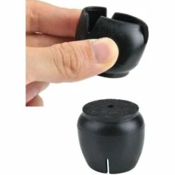 CATHERINE Table Antidérapant Caoutchouc De Chaise Pieds Protecteur Caoutchouc Chaise Casquettes Pieds Anti-Scratches Feet Pads Avec Feutre De Chaise Protecteur Pour Jambes 32PCS 12-16 Mm,noir -Outil de travail du sol Soldes 55654638 3