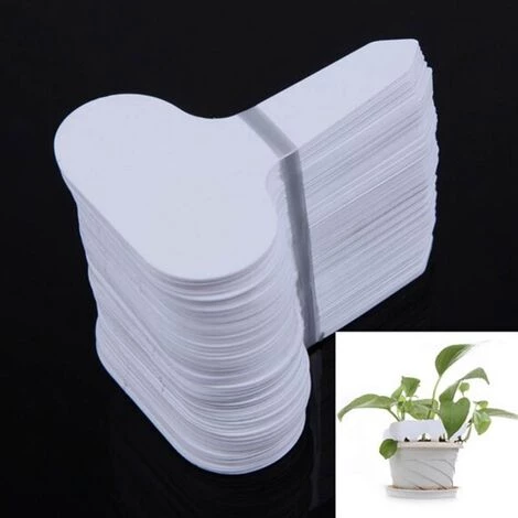 LUCKY-88 Etiquette Pour Plante Étiquette De Jardinage En Forme De T En Plastique Pour Plantes 100pcs (6X10 Vert) 5 LUCKY-88 Etiquette Pour Plante Étiquette De Jardinage En Forme De T En Plastique Pour Plantes 100pcs (6X10 Vert) – Image 3