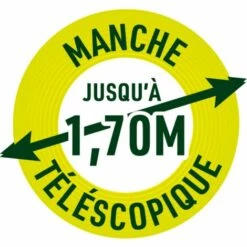 Venteo - Tronçonneuse Sans Fil 2en1 Avec Bras Télescopique - Légère/maniable -Pour Bricolage/coupe/élagage -Rechargeable Sur Batterie 20V - Noir / Vert -Outil de travail du sol Soldes 56426212 3