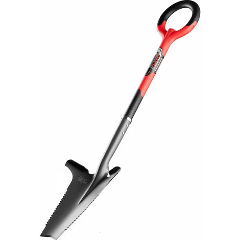 Bêche Multifonctions 6en1 RootSlayer - VENTEO™ - Manche 360° - Adulte - Noir - Lame Tranchante, Dents Crantées - Noir 6 Bêche Multifonctions 6en1 RootSlayer - VENTEO™ - Manche 360° - Adulte - Noir - Lame Tranchante, Dents Crantées - Noir – Image 5