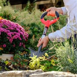 NO-NAME Venteo - Mini-digger - ROOTSLAYER™ - Rouge - Adulte - Idéal Pour Les Activités Outdoor - Tête En V - Acier Carbone Affutée -Outil de travail du sol Soldes 56426362 4