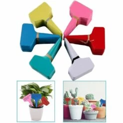 MONLY Plant Markers & Labels Petit Outil Accessoires De Jardinage Étiquette De Jardin Étiquette 6 Cm * 10 Cm (120PCS)