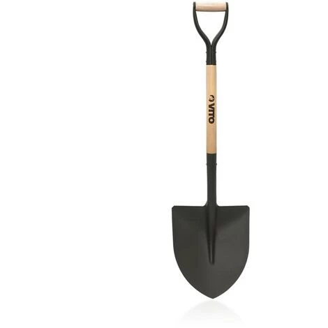 Pack 4 Outils De Jardin VITO Acier Haute Qualité Manche En Bois Poignée Ergonomique Fourche + Pelle Carrée + Pelle Ronde + Bêche 6 Pack 4 Outils De Jardin VITO Acier Haute Qualité Manche En Bois Poignée Ergonomique Fourche + Pelle Carrée + Pelle Ronde + Bêche – Image 4