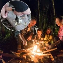 AOUGO Ensembles De Forets à Tarière à Main Avec étui, Perceuse à Main Pour Le Travail Du Bois, Clé à Tarière à Main En Acier Robuste Pour La Construction D'abris De Camping En Plein Air -Outil de travail du sol Soldes 58576184 3