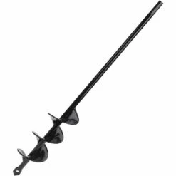 CHANCEY Mèche Jardin Tarière,SEMAket Perceuse à Spirale, Outil De Plantation Pratique, Creuser Des Trous Cultiver En Profondeur, Foret Planteuse De Perçage à Arbre Hex Bulbe à Fleurs (Ø 46×370mm)