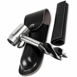 CHANCEY Lot De Forets Hélicoïdaux En Acier Trempé Oxydé à Coupe Rapide Pour Le Travail Du Bois Pour Le Camping Et La Bushcraft Tarière Manuelle Noir,SEMAket