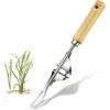 BAICCCF Kit Outils Du Jardinier Outil Robuste Pour Arracher Les Mauvaises Herbes à La Main – Base à Effet De Levier Résistant à La Flexion Et Encoche En Forme De V (acier Chromé). -Outil de travail du sol Soldes 60740143 1