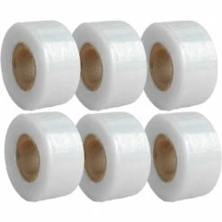 BAICCCF Lot De 6 Rubans De Greffage Pour Réparation De Plantes En Herbe Pour Jardin, Pépinière, Barrière Contre L'humidité, Film Extensible Pour Fruits, Fleurs Et Arbres