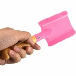 BAICCCF Kit Outils Du Jardinier 4 Pelles En Métal Avec Manche En Bois Robuste Outils De Jardinage Sûrs Truelle Pelle Pour Femmes, Adolescents, Hommes (rose/vert/bleu/rouge) -Outil de travail du sol Soldes 60740633 3