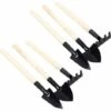 BAICCCF 6 Pcs Kit Outils Du Jardinier Outils De Jardin Mini Kit De Jardinage Gadget De Fleurs En Pot De Plantes Poignées En Bois Pour Transplanter Les Semis, Cultiver Et Désherber Les Fleurs Et Les Semis De Légumes 2 BAICCCF 6 Pcs Kit Outils Du Jardinier Outils De Jardin Mini Kit De Jardinage Gadget De Fleurs En Pot De Plantes Poignées En Bois Pour Transplanter Les Semis, Cultiver Et Désherber Les Fleurs Et Les Semis De Légumes -Outil de travail du sol Soldes 60740956 1