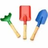 LITZEE 3 Pièces Mini Outils De Jardin, Ensemble D'outils Pour Enfants à Manche Court, Pelle De Jardin Mini Pelles à Râteau De Jardinage Pour Enfants Et Ensemble De Truelle -Outil de travail du sol Soldes 61334994 1