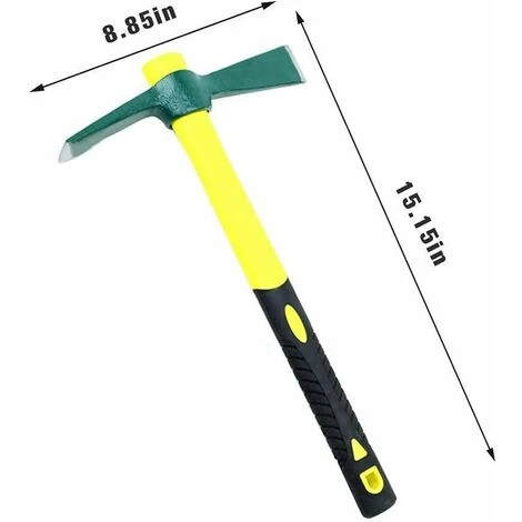 NAXUNNN Hoes Mini Pioche Outils Jardinage Désherbage Mini Pioches En Acier Manche En Fibre De Verre Arbre Pioches Jardinage Outils Agricoles 4 NAXUNNN Hoes Mini Pioche Outils Jardinage Désherbage Mini Pioches En Acier Manche En Fibre De Verre Arbre Pioches Jardinage Outils Agricoles – Image 2