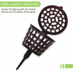 MEZHENG 100pcs Portable Bonsai Outil Fertilizer Cover Plastic Dome Box Fertilizer Paniers Pour Agricultural Garden Planting 8 MEZHENG 100pcs Portable Bonsai Outil Fertilizer Cover Plastic Dome Box Fertilizer Paniers Pour Agricultural Garden Planting -Outil de travail du sol Soldes 63891468 2