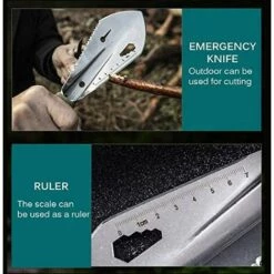 MEZHENG Outil De Creusement De Jardin, Pelle De Jardin En Métal Portative Digger Mini Pelle En Acier Inoxydable Pour Le Jardinage Camping Agricole (Argent) 11 MEZHENG Outil De Creusement De Jardin, Pelle De Jardin En Métal Portative Digger Mini Pelle En Acier Inoxydable Pour Le Jardinage Camping Agricole (Argent) -Outil de travail du sol Soldes 64119449 5