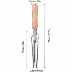 MEZHENG Outils Manuel Désherbeuses Outils De Jardin En Acier Inoxydable Désherbage Extracteur Herbe Jardin Creuser Désherbage -Outil de travail du sol Soldes 64119688 3