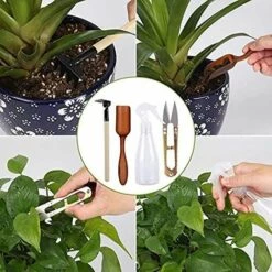 MONLY 15PCS Outils De Plantation,Kit D'outils De Transplantation Succulente, Mini Jardin Plantation D'outils -Outil de travail du sol Soldes 64459890 3