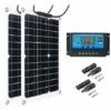 600w Panneau Solaire 18v Cellules Solaires Kit De Panneau Solaire Contrôleur 60athsinde