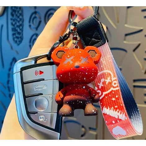 GroupM Porte-clés Ours Poupée Dégradé (dégradé Ours-rouge à Couleur Changeante (sans Carte) 3 GroupM Porte-clés Ours Poupée Dégradé (dégradé Ours-rouge à Couleur Changeante (sans Carte)