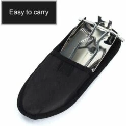 PREMIER Mini Pelle Pliante Bêche Portable En Acier Inoxydable Outil À Main Pour Camping Randonnée Jardinage Survie Aventure -Outil de travail du sol Soldes 64578723 4