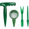 GrooFoo Mini Outils De Jardinage Outil Repiquage 4 Pièces Kit Doutils De Jardinière Coup De Poing Semoir Semis En Deux Pièces Pour Extérieur Jardin GrooFoo -Outil de travail du sol Soldes 65118589 1