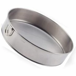 BDD Tamis à Farine Rond Professionnel En Acier Inoxydable Avec 60 Mailles (7,9 Pouces)