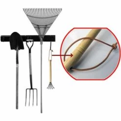 OSQI Râteau à Main, Mini Râteau En Acier Pour Outil De Creusement Portable Pour Outil De Repiquage De Jardin -Outil de travail du sol Soldes 65503311 3