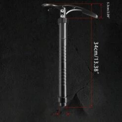 OSQI Pioche Multifonction Extérieure à Double Tête Petite Houe Outil Camping Pioche Hache à Main Outil 2.09x13.38 Pouces Faucille -Outil de travail du sol Soldes 65505170 5