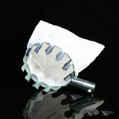 OSQI Ramasse-fruits Harvesters, Tête Cueille-Pommes, Filet Attrape-Fruits En Métal Avec Capuchons De Protection, Ø 140 Mm, Pochette Coton Pour Pomme Orange Pêche Poire, Outil De Cueillette Extérieur, Outils De Jardin, Argent -Outil de travail du sol Soldes 65505171 5