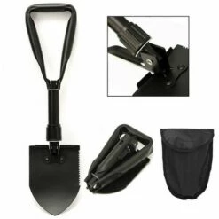 PREMIER Multifonction Militaire Pelle Pioche Pliante En Métal, Mini Survie Outil Pour Camping Randonnée Jardin Pelle -Outil de travail du sol Soldes 65678530 3