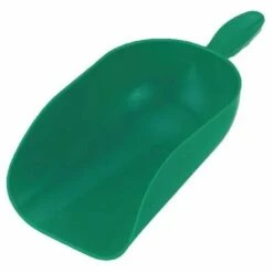 CYCLINGCOLORS Pelle à Grain, Granulé De Bois, Crotte, Déjection Chien Litière Poule Cheval Lapin Vache Mouton Veaux Volaille Grande Contenance 2kg PVC Vert Pellets